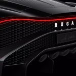 Rear lights of the Bugatti La Voiture Noir